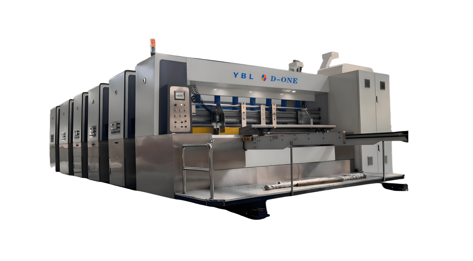 YBL-2546 High Speed Carton Printing Slotting Die Cutting Machine Flexo Printer