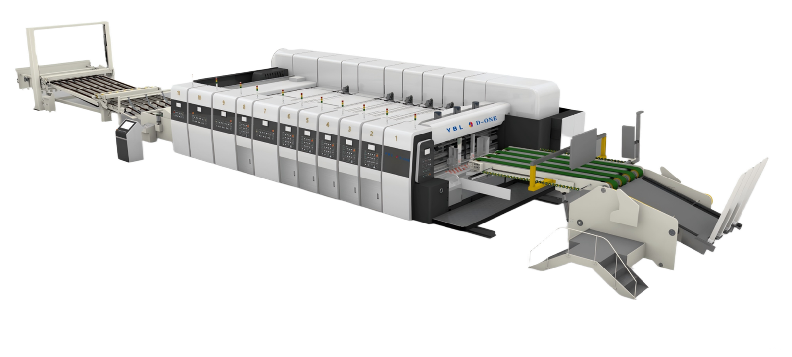 Full Vacuum Absorption Servo Pressure-free Automatic Printing Die-cutting Machine