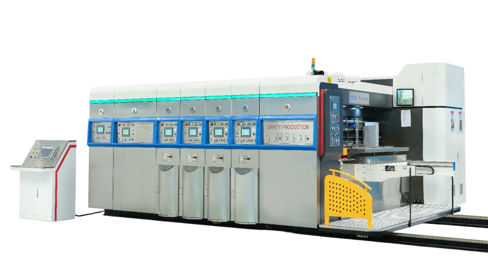 High Speed Intelligent Printing Slotting Die-cutting Machine